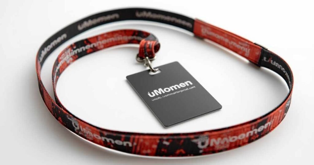 Lanyard dan ID card holder custom untuk souvenir kegiatan kantor