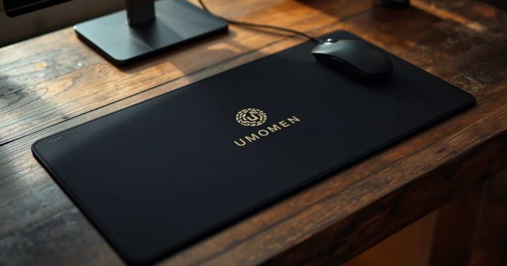 Mousepad custom logo untuk souvenir kegiatan kantor