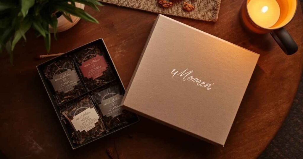 Paket kopi dan teh premium sebagai souvenir kegiatan kantor